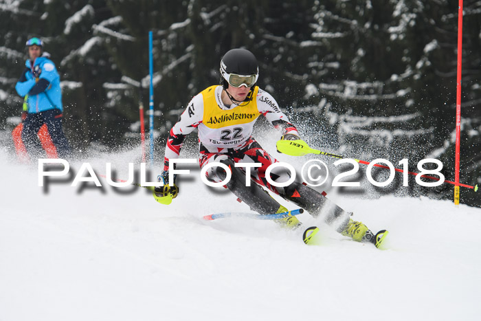 FIS Slalom Damen + Herren 23.02.2018