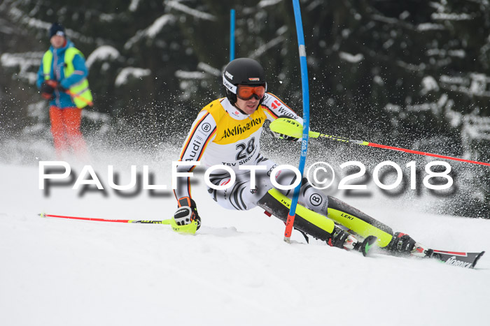 FIS Slalom Damen + Herren 23.02.2018