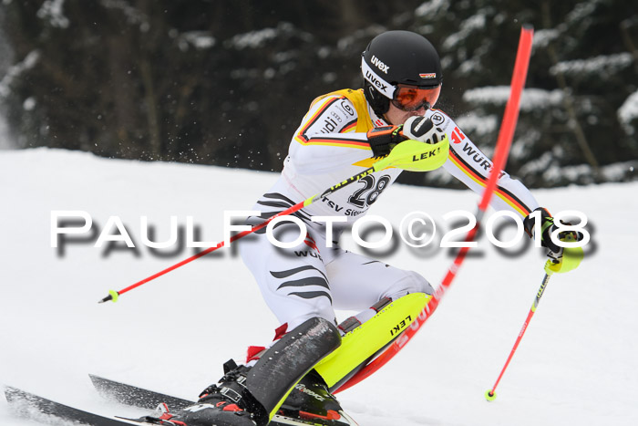 FIS Slalom Damen + Herren 23.02.2018