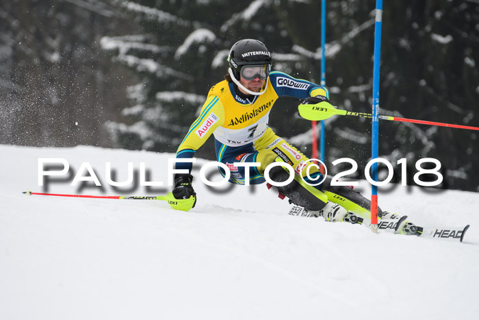 FIS Slalom Damen + Herren 23.02.2018