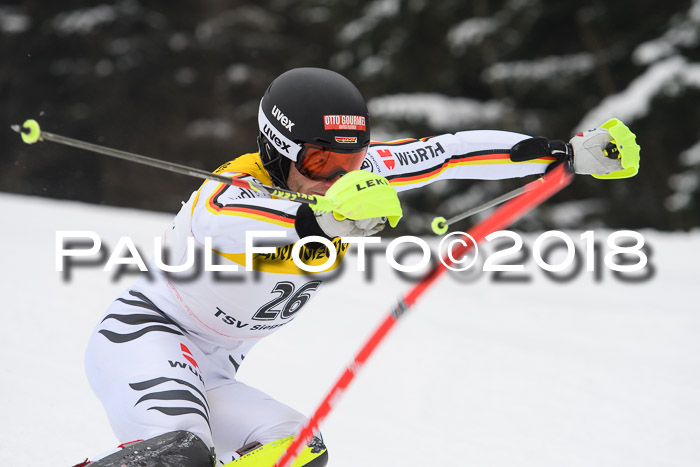 FIS Slalom Damen + Herren 23.02.2018