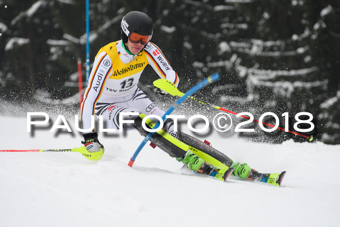 FIS Slalom Damen + Herren 23.02.2018