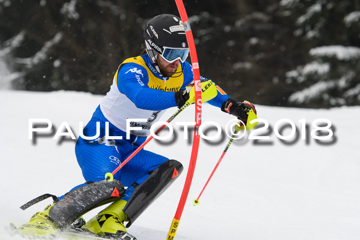 FIS Slalom Damen + Herren 23.02.2018