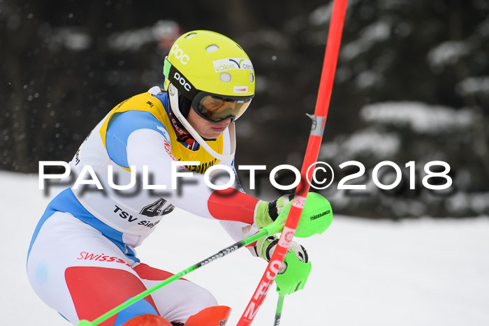 FIS Slalom Damen + Herren 23.02.2018