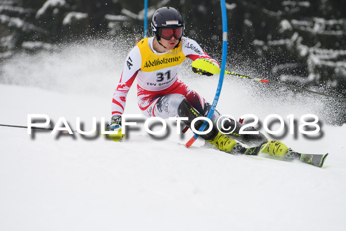 FIS Slalom Damen + Herren 23.02.2018