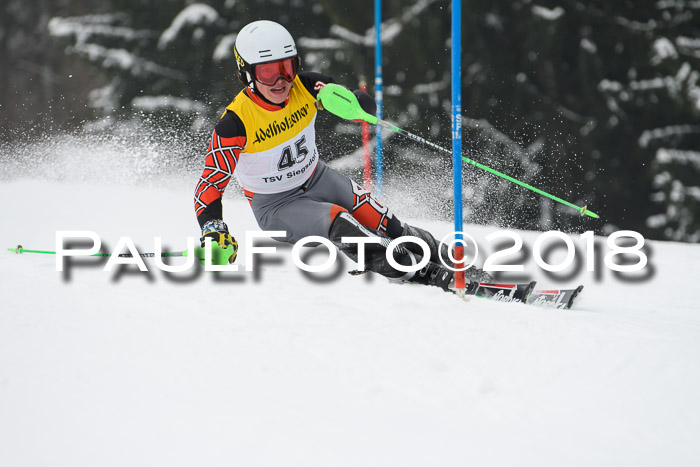 FIS Slalom Damen + Herren 23.02.2018