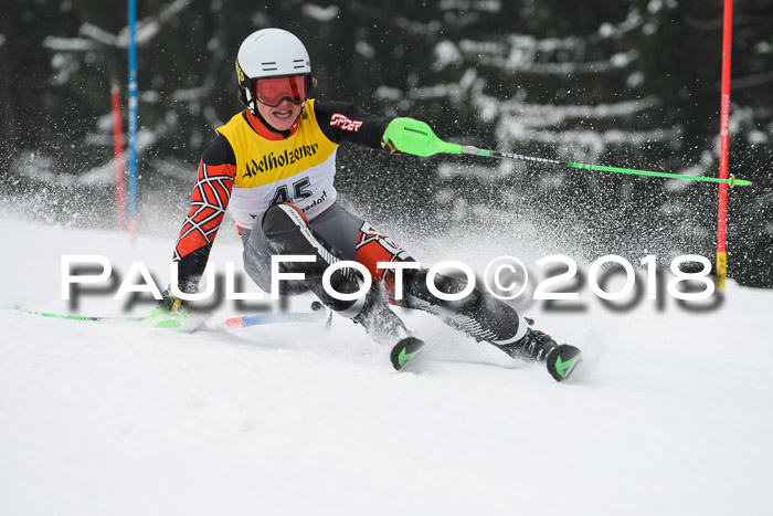 FIS Slalom Damen + Herren 23.02.2018