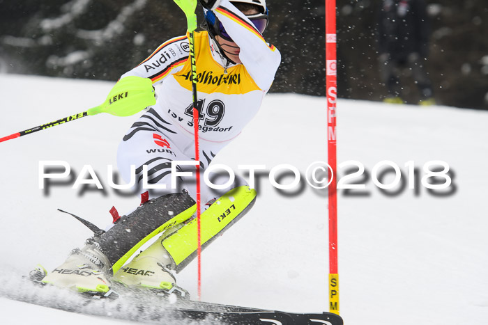 FIS Slalom Damen + Herren 23.02.2018