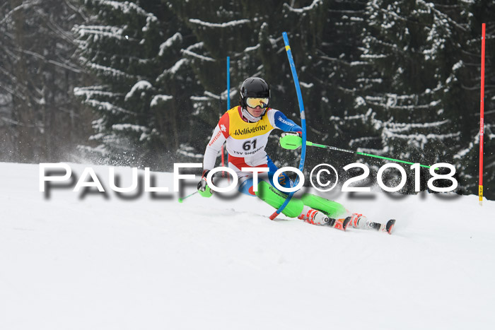 FIS Slalom Damen + Herren 23.02.2018