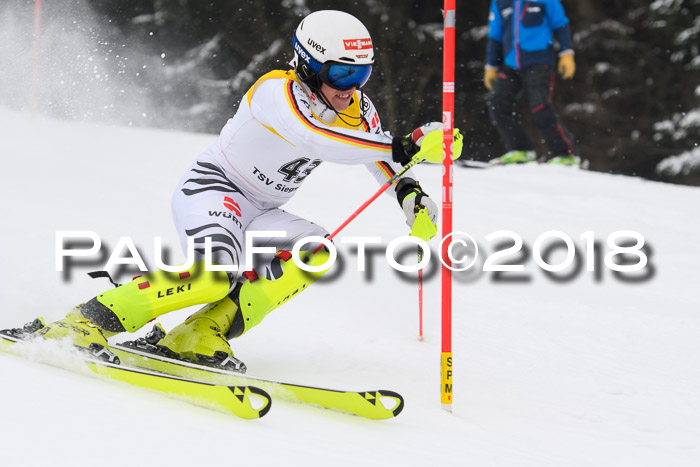 FIS Slalom Damen + Herren 23.02.2018