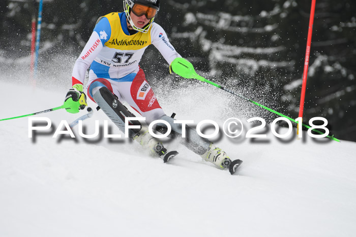 FIS Slalom Damen + Herren 23.02.2018