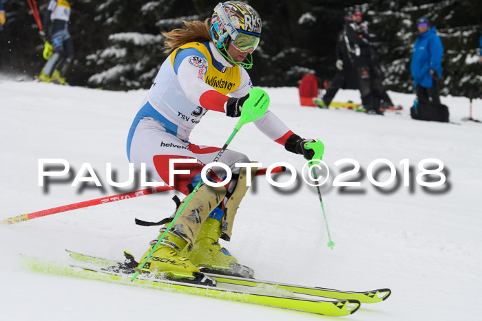 FIS Slalom Damen + Herren 23.02.2018