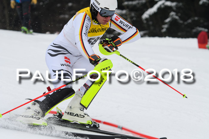 FIS Slalom Damen + Herren 23.02.2018