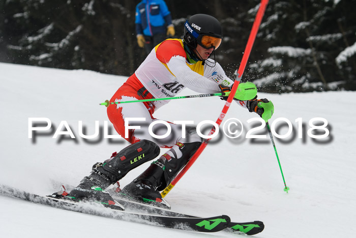 FIS Slalom Damen + Herren 23.02.2018