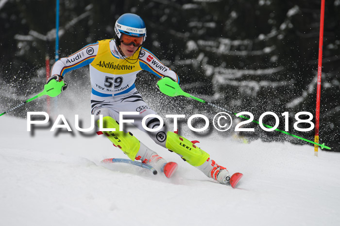 FIS Slalom Damen + Herren 23.02.2018