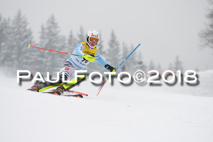 FIS Slalom Damen + Herren 23.02.2018