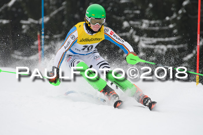 FIS Slalom Damen + Herren 23.02.2018