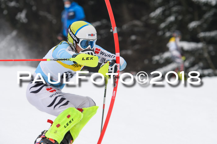 FIS Slalom Damen + Herren 23.02.2018