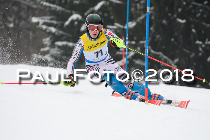 FIS Slalom Damen + Herren 23.02.2018