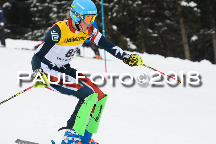 FIS Slalom Damen + Herren 23.02.2018