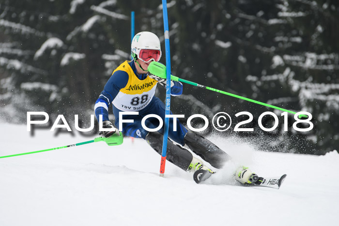 FIS Slalom Damen + Herren 23.02.2018