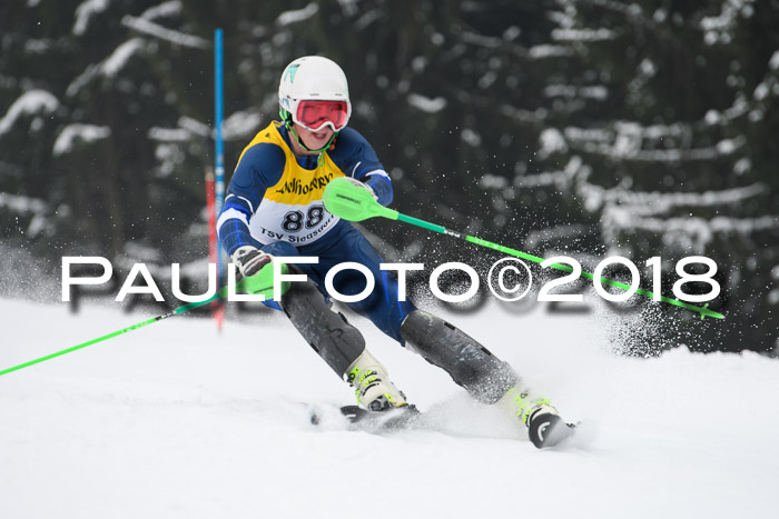 FIS Slalom Damen + Herren 23.02.2018