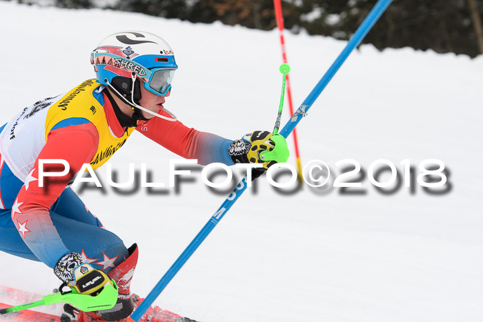 FIS Slalom Damen + Herren 23.02.2018