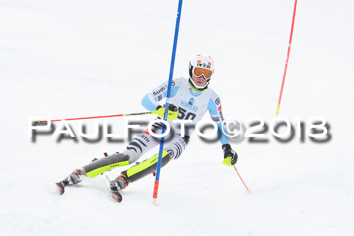 FIS Alpine Kombi 2x Slalom Herren 26.02.2018