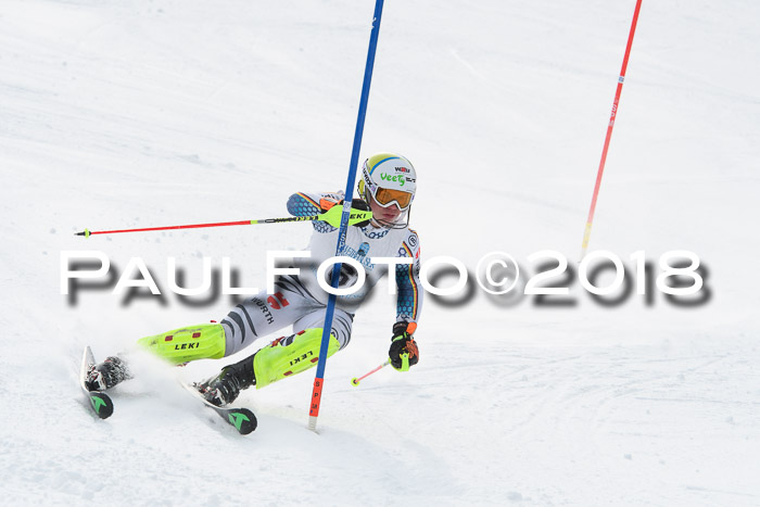 FIS Alpine Kombi 2x Slalom Herren 26.02.2018