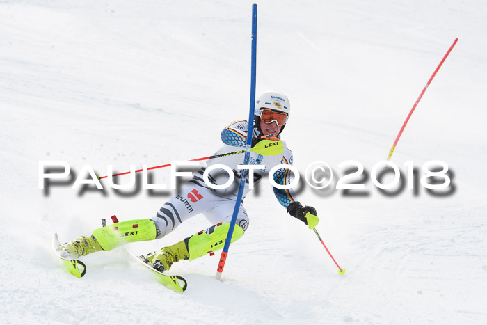 FIS Alpine Kombi 2x Slalom Herren 26.02.2018