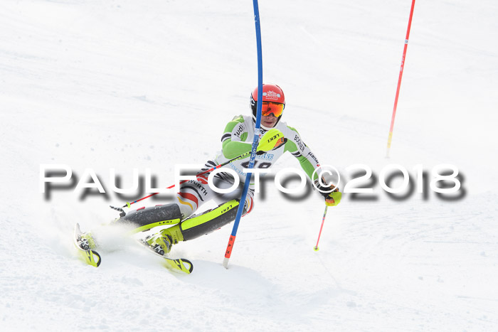 FIS Alpine Kombi 2x Slalom Herren 26.02.2018