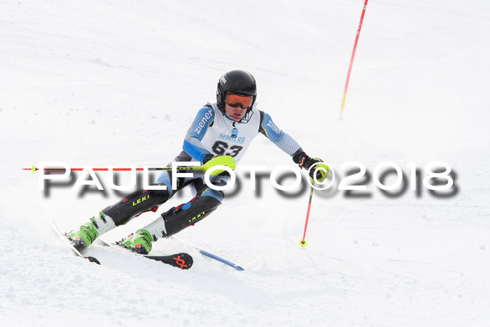 FIS Alpine Kombi 2x Slalom Herren 26.02.2018