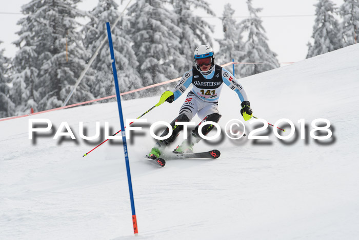 FIS Alpine Kombi 2x Slalom Herren 26.02.2018