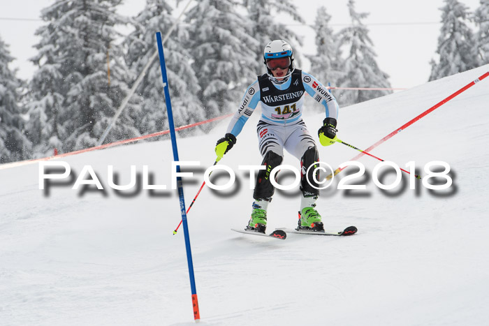 FIS Alpine Kombi 2x Slalom Herren 26.02.2018