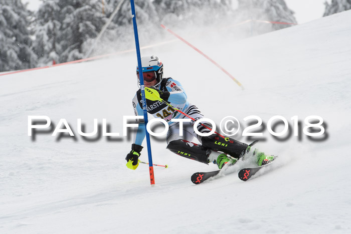 FIS Alpine Kombi 2x Slalom Herren 26.02.2018