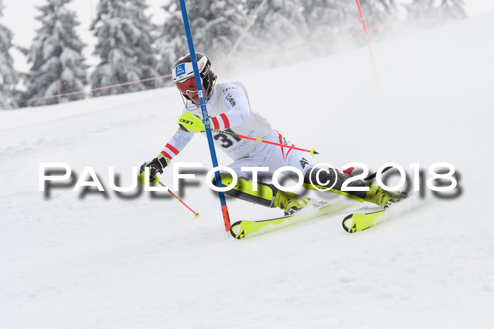 FIS Alpine Kombi 2x Slalom Herren 26.02.2018