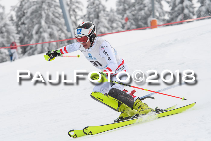 FIS Alpine Kombi 2x Slalom Herren 26.02.2018