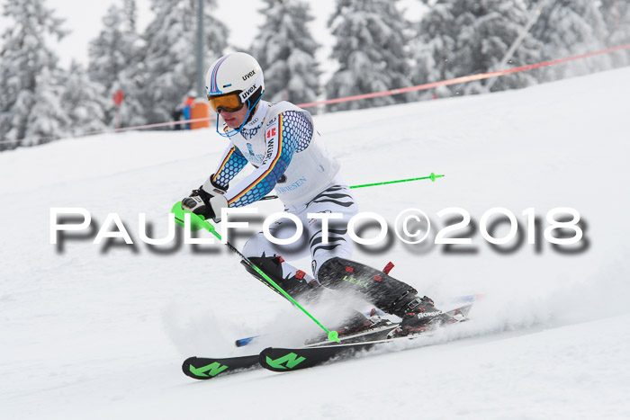 FIS Alpine Kombi 2x Slalom Herren 26.02.2018