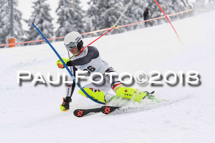 FIS Alpine Kombi 2x Slalom Herren 26.02.2018