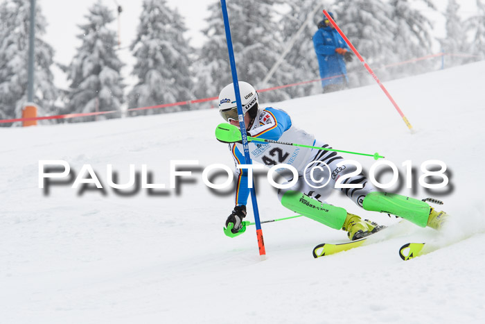 FIS Alpine Kombi 2x Slalom Herren 26.02.2018