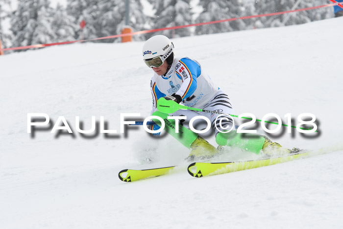 FIS Alpine Kombi 2x Slalom Herren 26.02.2018