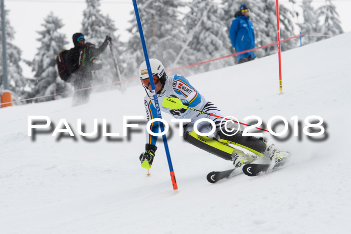 FIS Alpine Kombi 2x Slalom Herren 26.02.2018