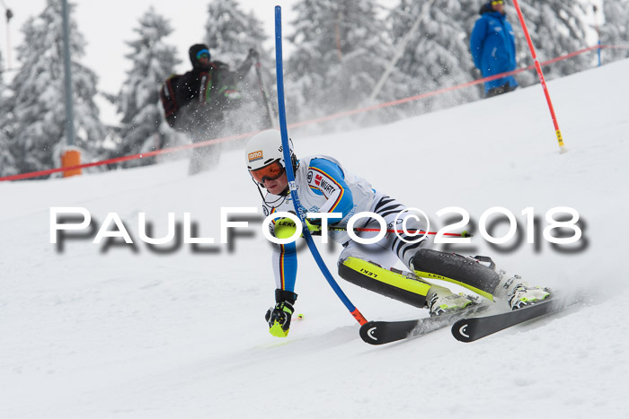 FIS Alpine Kombi 2x Slalom Herren 26.02.2018