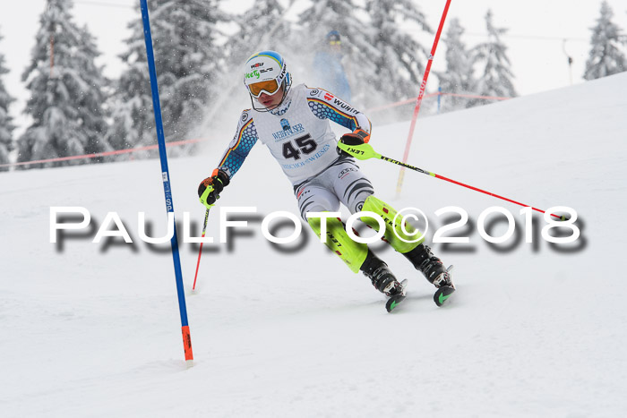 FIS Alpine Kombi 2x Slalom Herren 26.02.2018