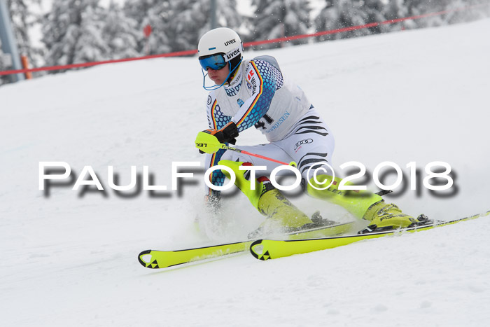 FIS Alpine Kombi 2x Slalom Herren 26.02.2018