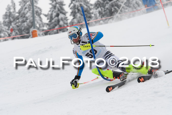 FIS Alpine Kombi 2x Slalom Herren 26.02.2018