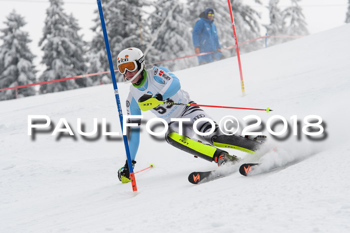 FIS Alpine Kombi 2x Slalom Herren 26.02.2018