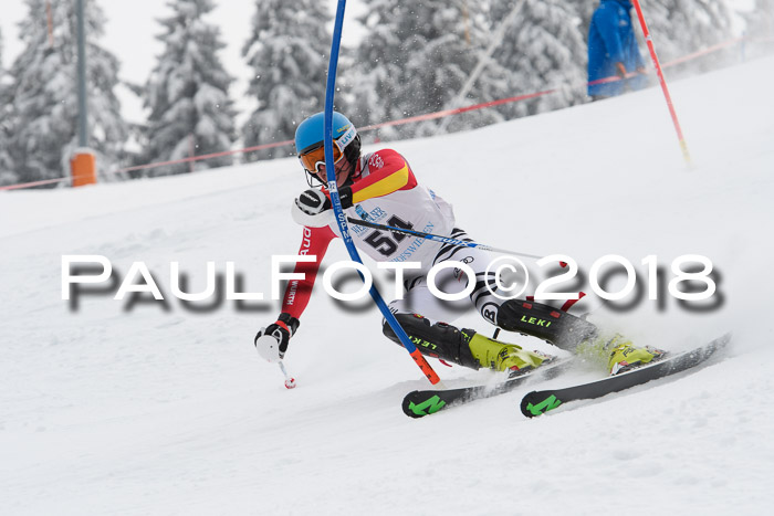 FIS Alpine Kombi 2x Slalom Herren 26.02.2018