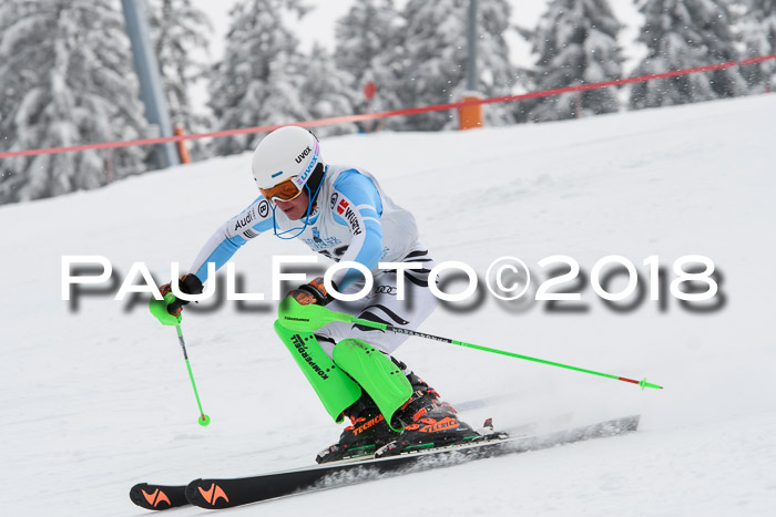 FIS Alpine Kombi 2x Slalom Herren 26.02.2018