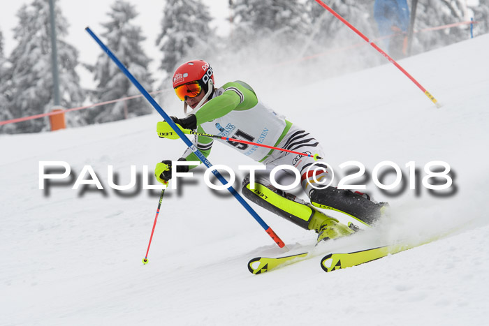 FIS Alpine Kombi 2x Slalom Herren 26.02.2018